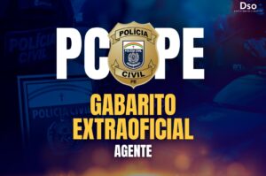 Gabarito Extraoficial PC PE Agente
