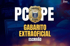 Gabarito Extraoficial PC PE Escrivão