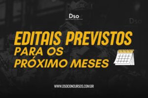 Editais previstos