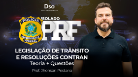 Curso Isolado de Trânsito para PRF (Teoria + Questões) – Prof. Jhonson Pestana